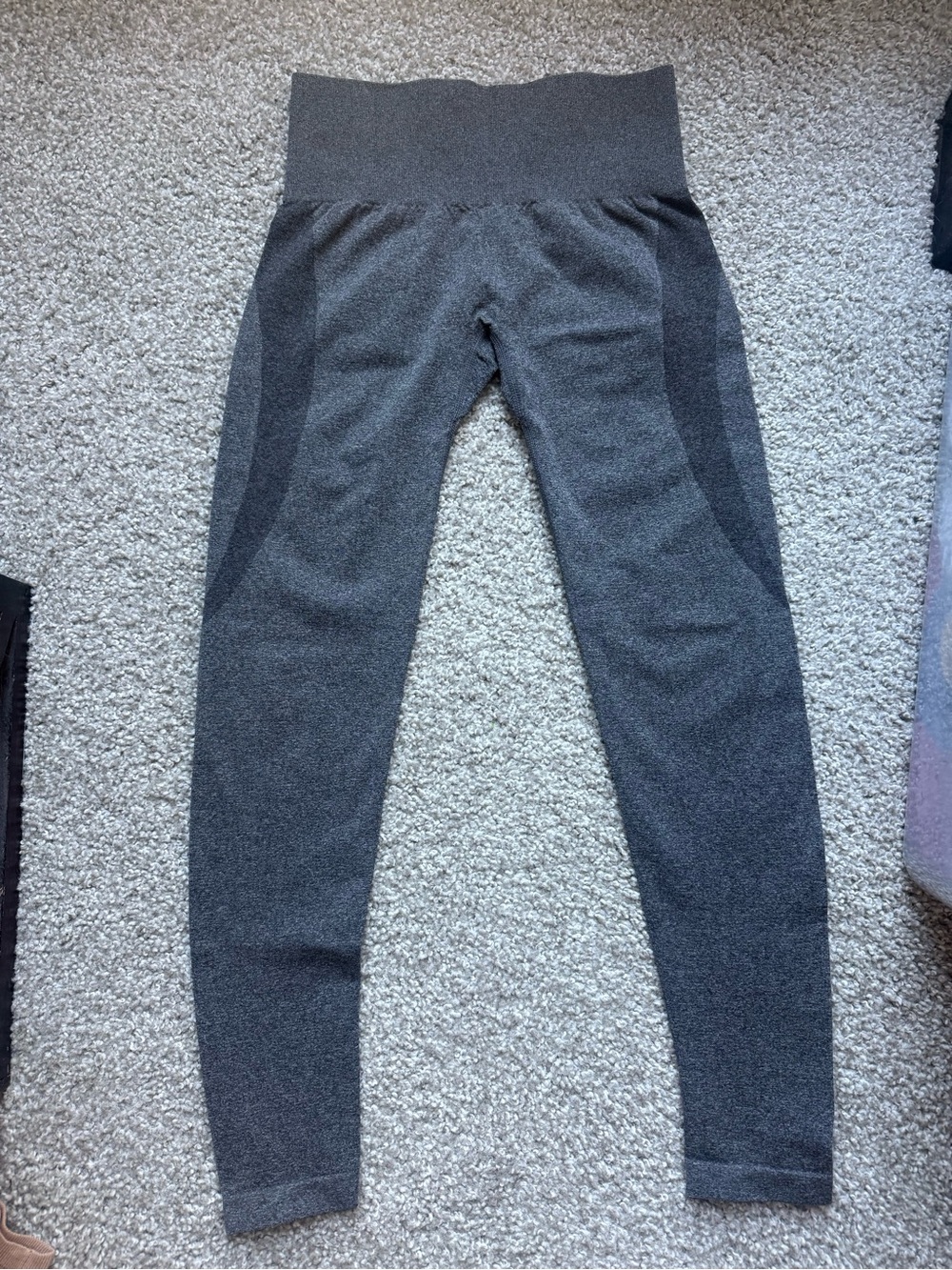 NVGTN Gray Seamless High-Waist Leggings